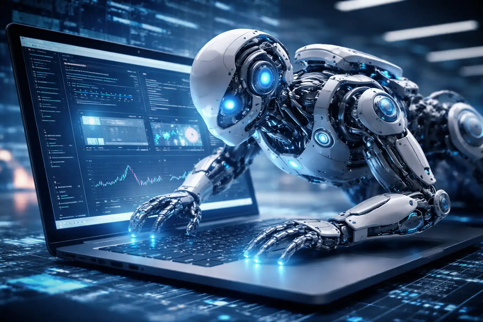 AI crawler analizujący strukturę strony internetowej